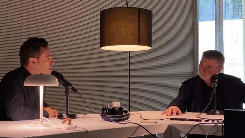 Albert Lladó amb Xavier Albertí