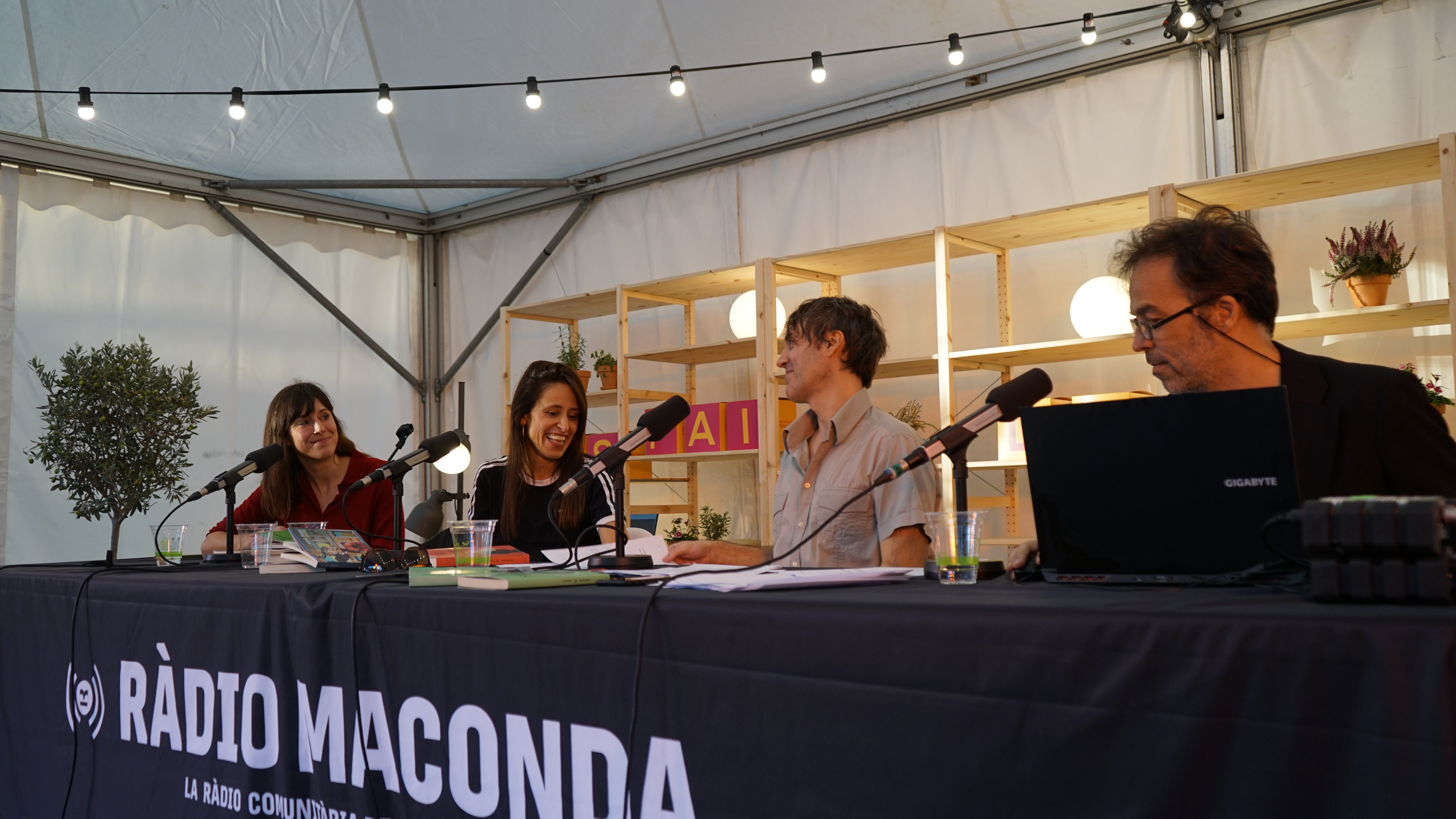 Roser, Elisenda, Albert i Julián.