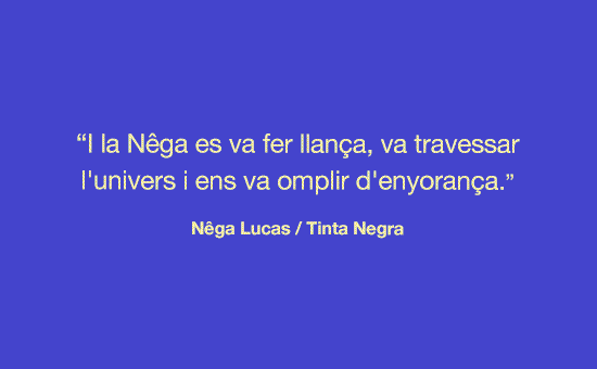 Renéixer: Nêga Lucas. Ritual i celebració