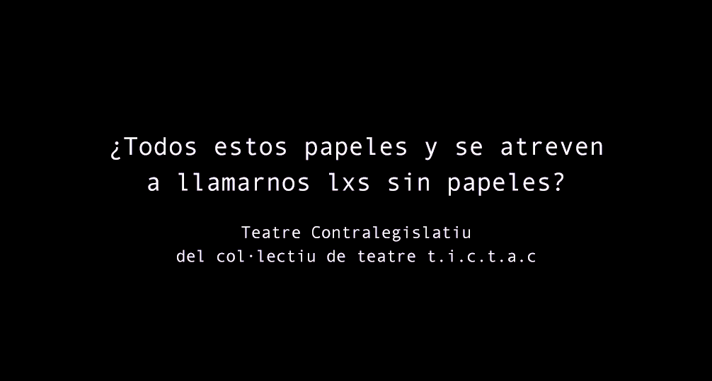 Memòries Migrants | Teatre Contralegislatiu