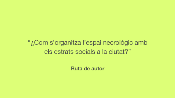 Museus (Im)possibles | Necròpolis o ciutat estratificada