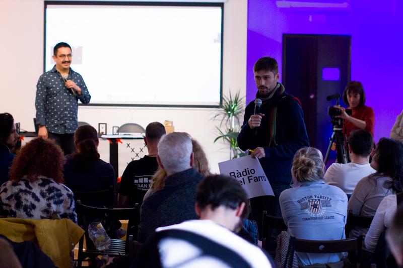Primera trobada de les ràdios de la XRCB. Foto de Nikoline Arns.