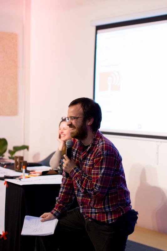 Primera trobada de les ràdios de la XRCB. Foto de Nikoline Arns.
