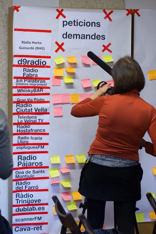 Primera trobada de les ràdios de la XRCB. Foto de Nikoline Arns.