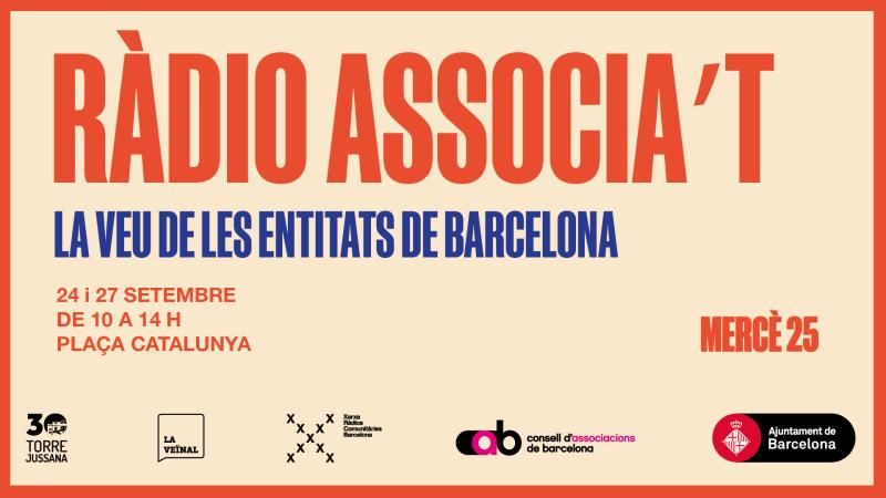 Festa de Associa’t a la Mercè 2025: Càritas Diocesana: Una setmana al polivalent de Santa Maria Magdalena.