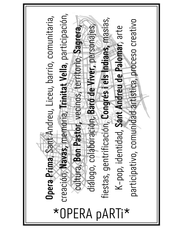 Presentació de l'*ópera pARTi*