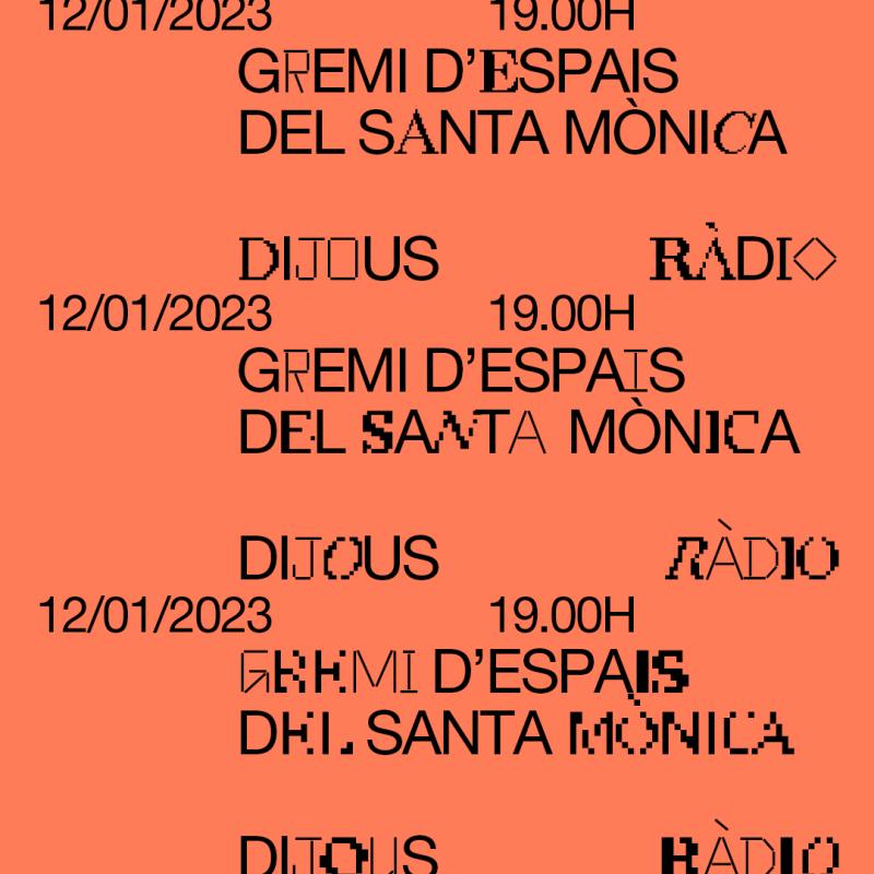 ‘Observacions Situades: temptatives d’esgotar un lloc rambler’ amb el Gremi d’Espais