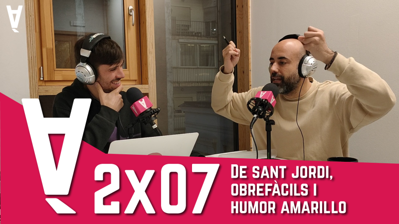 La Contrària 2×07 – De Sant Jordi, obrefàcils i Humor Amarillo