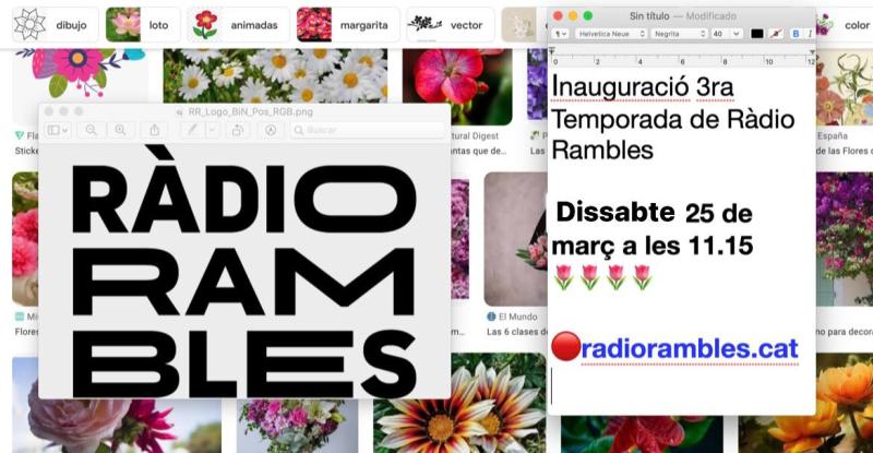 Festa Cultura Rambles i T3 a Ràdio Rambles!